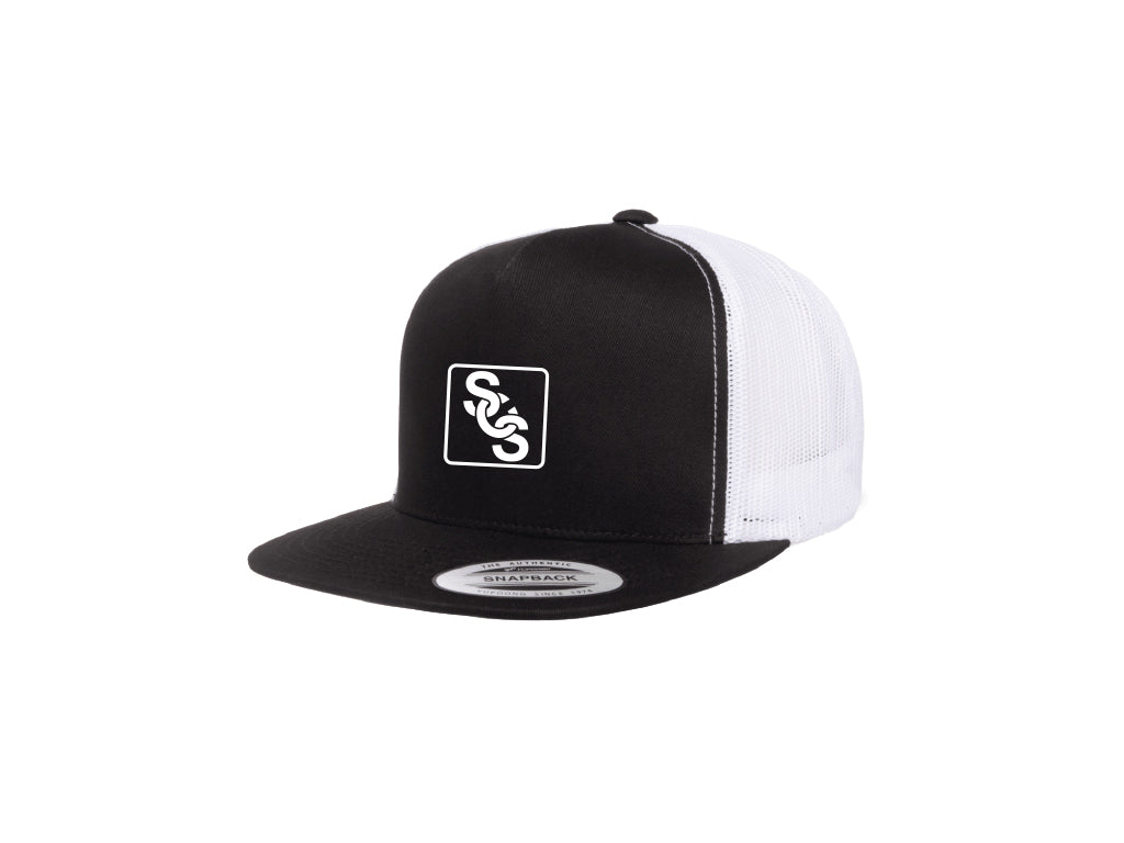SCS Hat Black/White