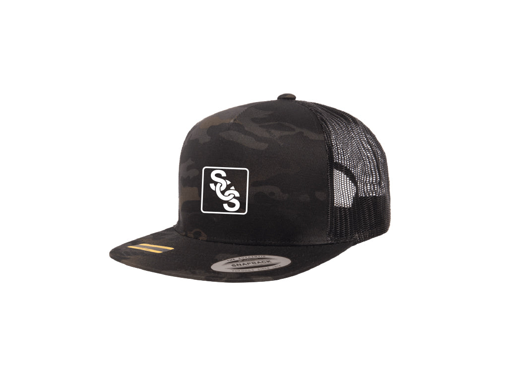 SCS Hat Camo/Black